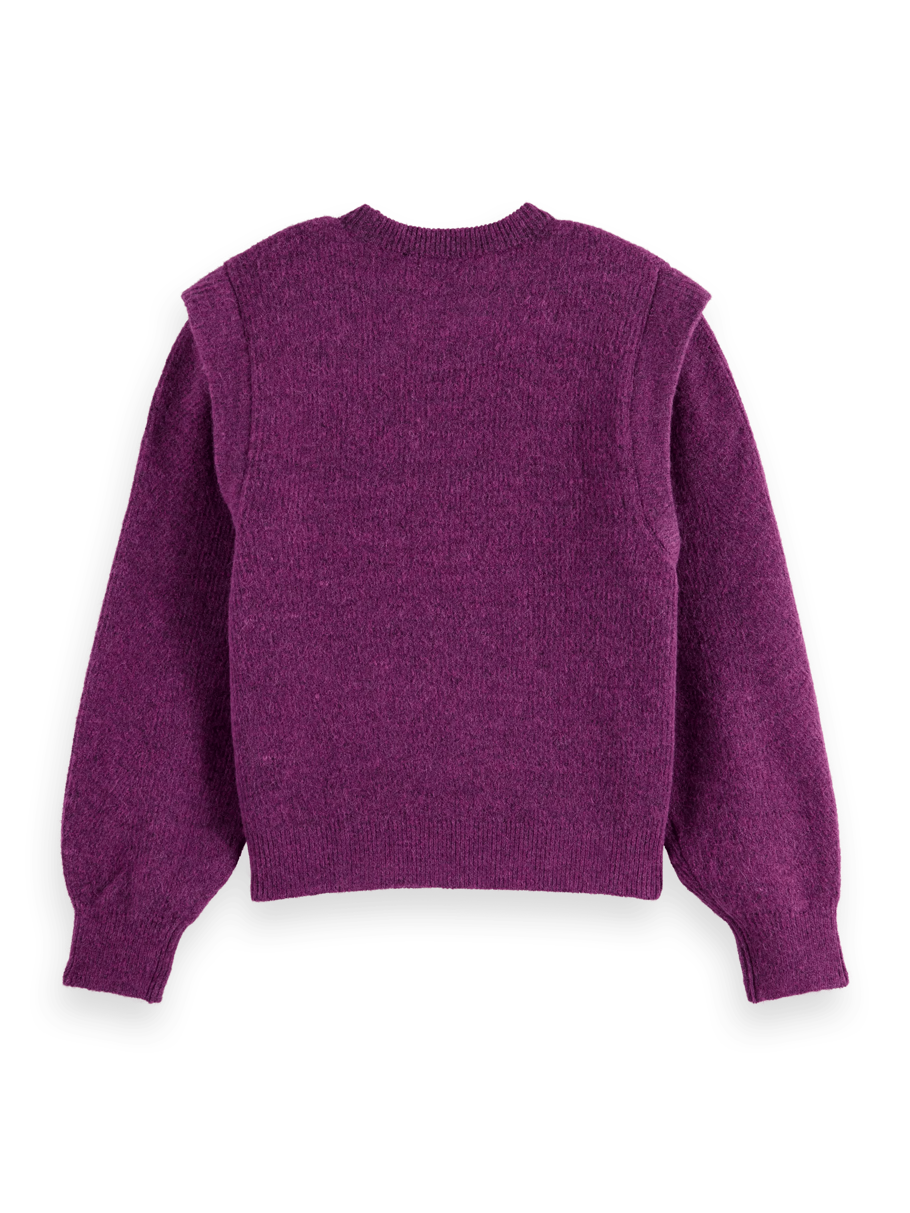 Scotch & Soda Wool-blended pullover sweater BCK