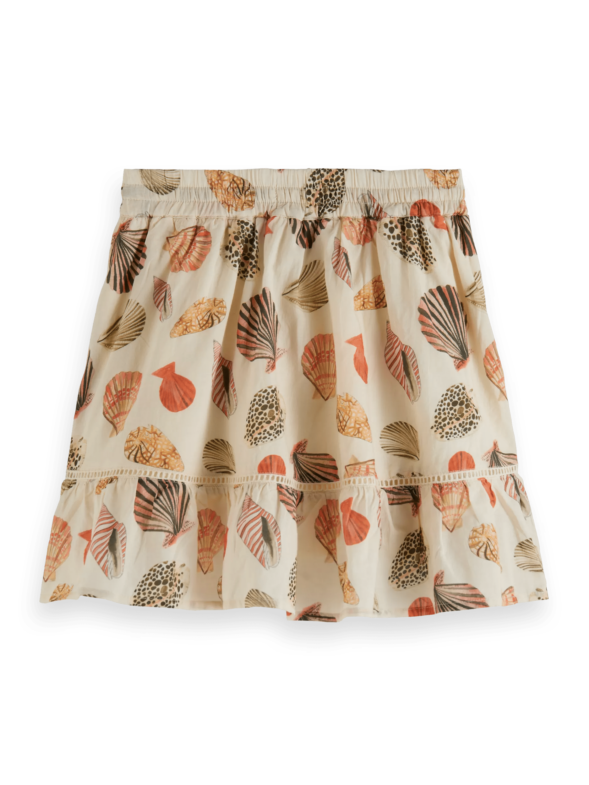 Scotch & Soda Printed mini skirt BCK