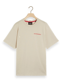 Scotch & Soda Uniseks T-shirt met relaxte pasvorm MDL-CRPM