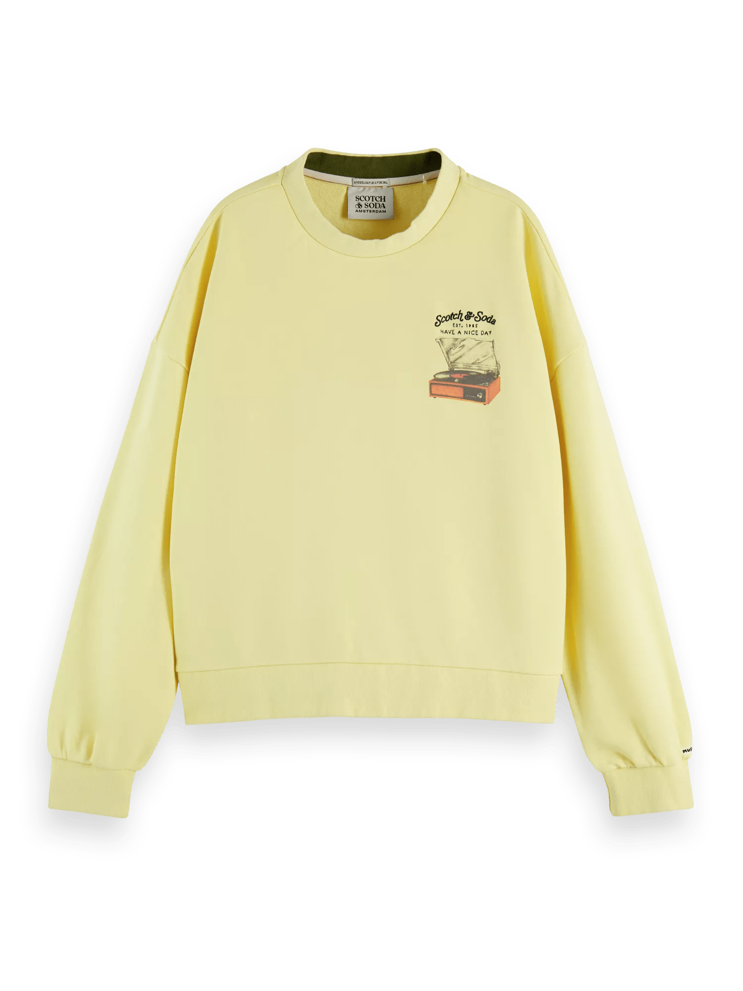 Scotch & Soda Loose fit artwork sweatshirt FNT