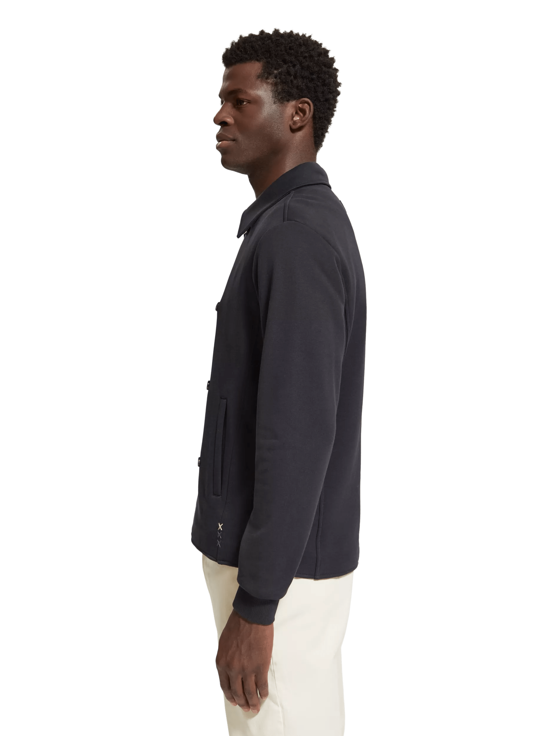 Scotch & Soda Double-breasted button up jacket MDL-SDE