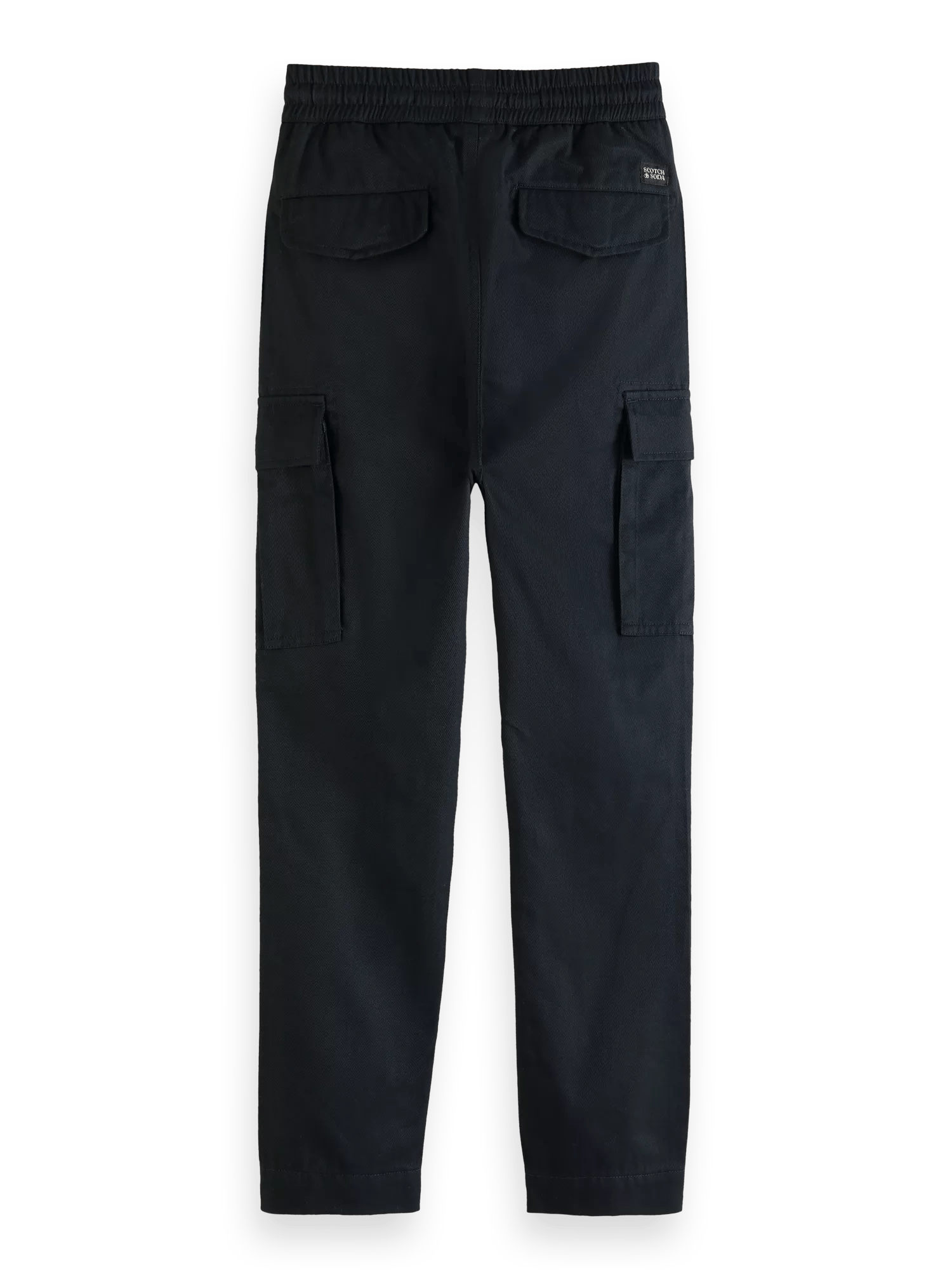 Scotch & Soda Loose tapered fit - Organic Cotton cargo pants BCK