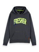 Scotch & Soda Fluorescent graphic hoodie NHD-CRP