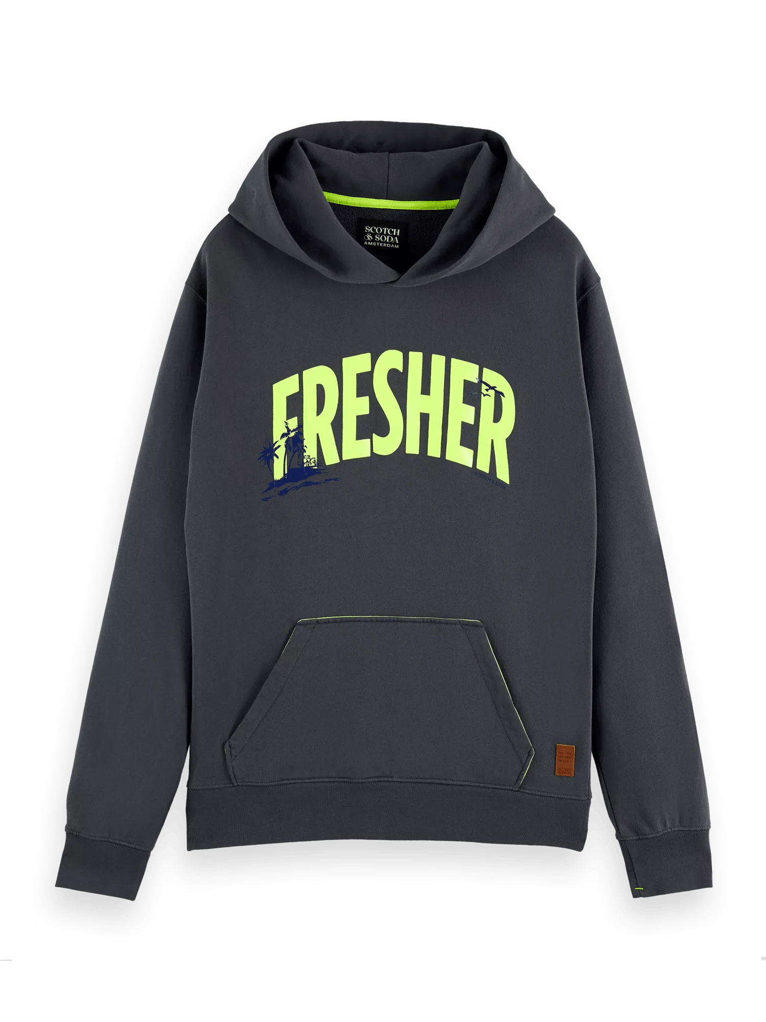 Scotch & Soda Fluorescent graphic hoodie FNT