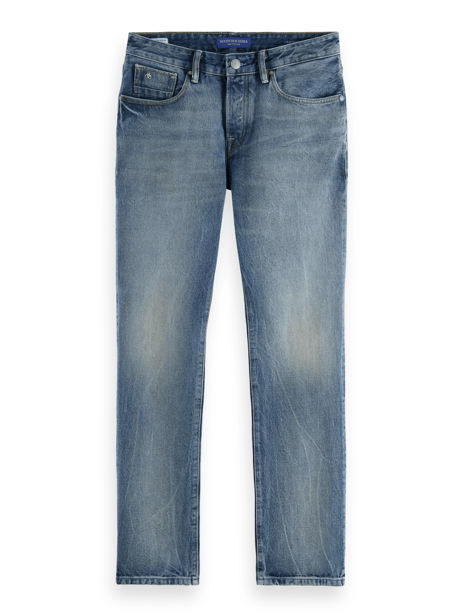 Scotch & Soda Die reguläre Slim-Fit-Jeans Ralston FNT