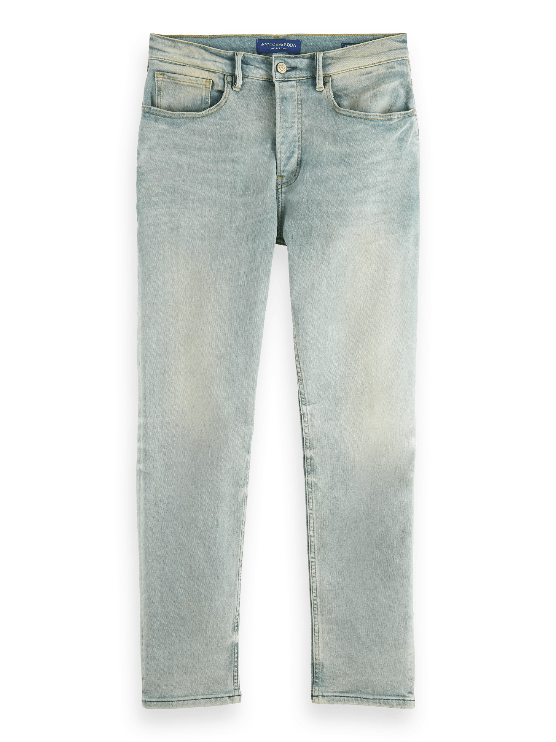Scotch & Soda Die Drop-Jeans mit regulärem Tapered-Fit FNT