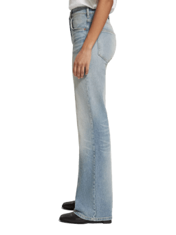Scotch & Soda Die Glow Bootcut-Jeans mit hohem Bund FIT-SDE
