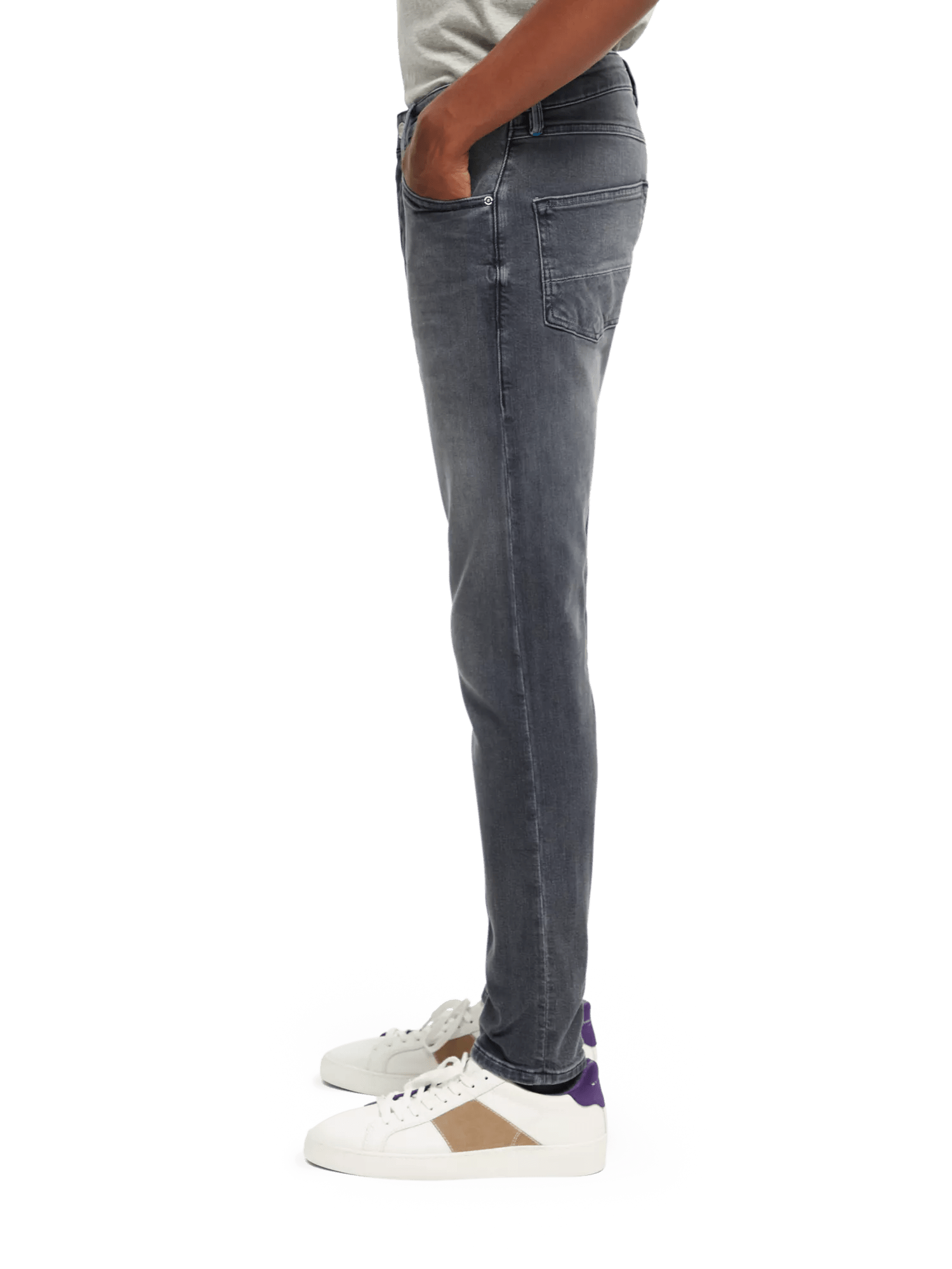Scotch & Soda The Singel Slim Tapered Fit Jeans – Dusk Trek NHD-SDE