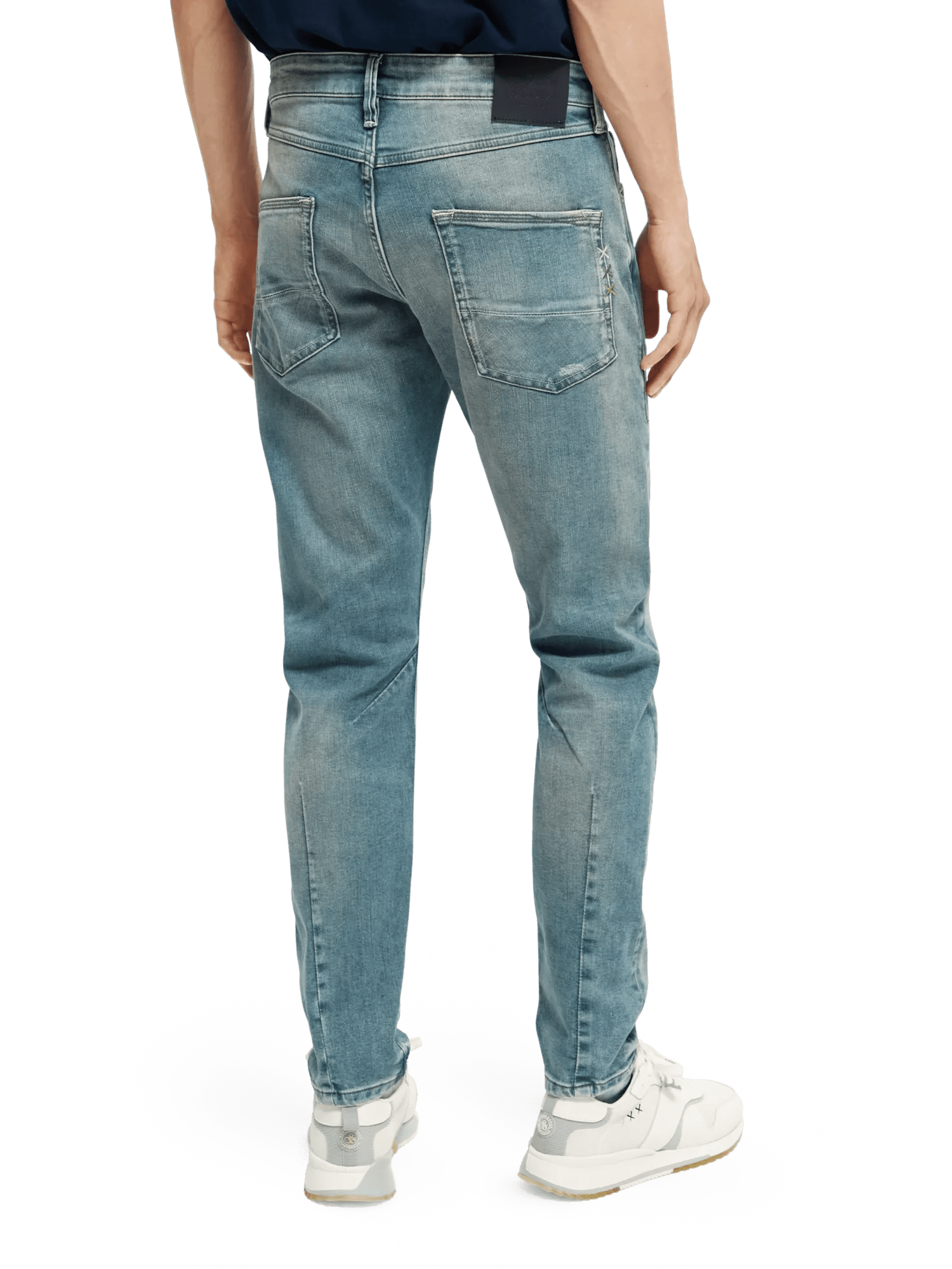 Scotch & Soda The Singel slim tapered-fit jeans - Faded Blue NHD-BCK