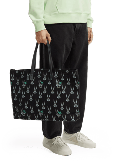 Scotch & Soda Bugs Bunny - Tote bag with all over print NHD-CRP