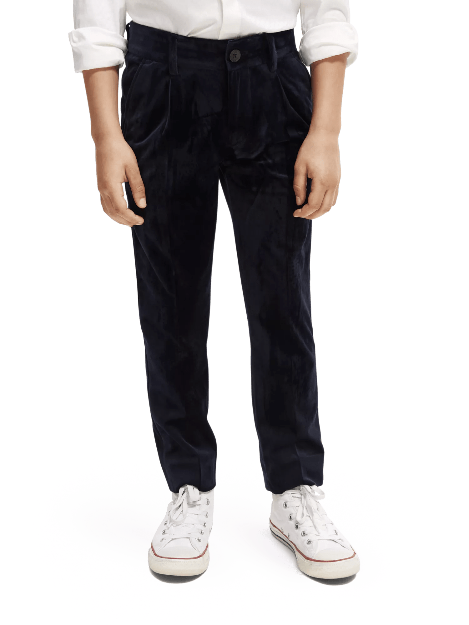 Black Velvet Pants Men - Slim Fit Chino Pants