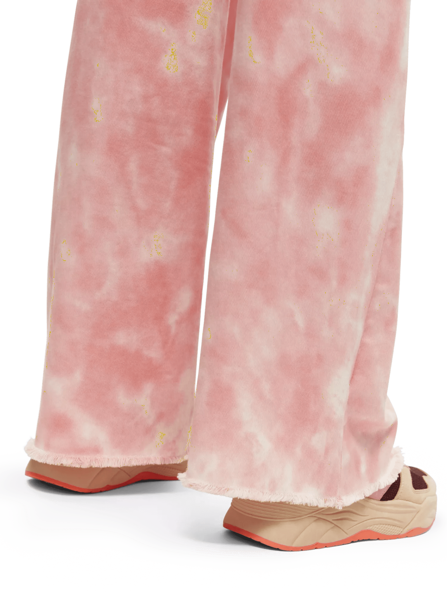Scotch & Soda Subtle tie-dye wide-leg high-rise pants NHD-DTL2
